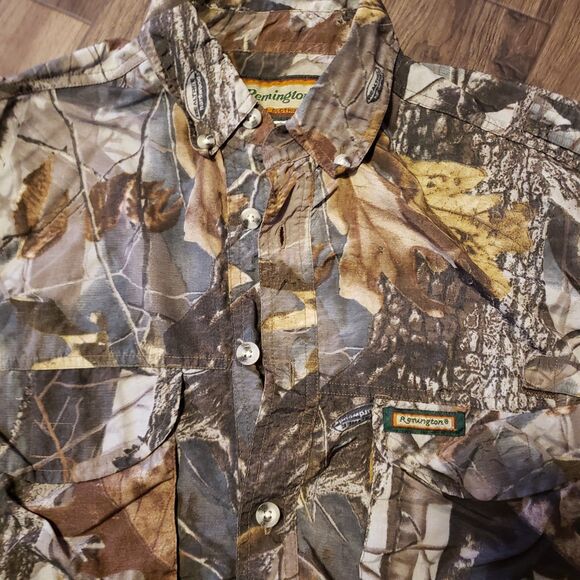 Remington Camo Hunting Button Down Shirt Men's Sz XXL - Picture 4 of 6